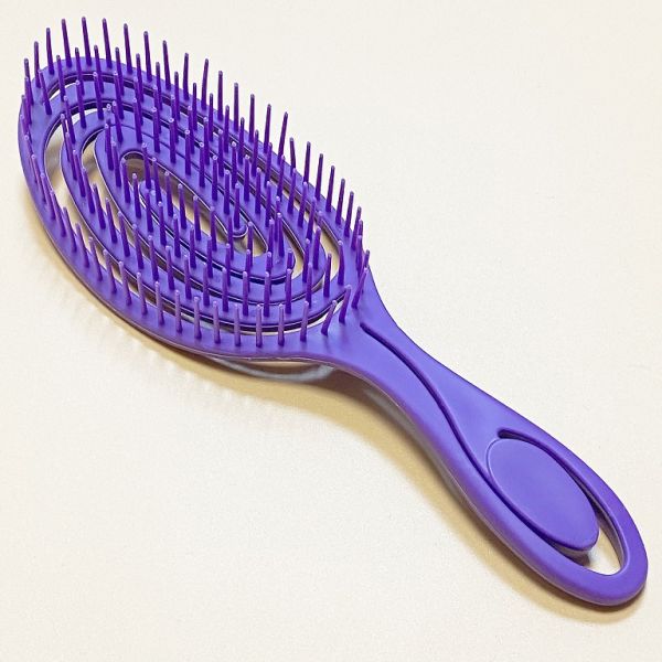 EURO Stile Comb bright for tangled hair labyrinth PURPLE